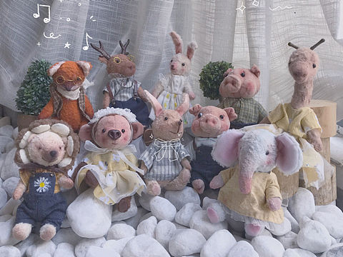 西门街可爱居民（个人主页-ZNDUzOTU3NDA=） - 手办/模玩 - 站酷设计师A佳的独角兽原创素材 - 站酷ZCOOL