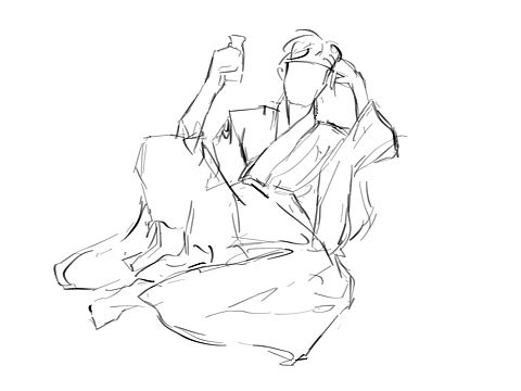 #速写60天挑战赛# DAY55@速写班长 