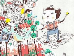猫空·HAPPY BIRTHDAY 明信片