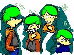 去年的人设作业