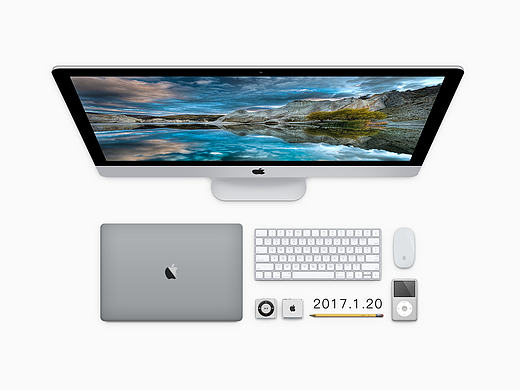 鼠绘-苹果工业设计产品