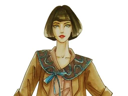 服装手绘效果图