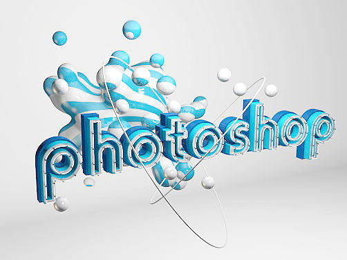 ps立体字