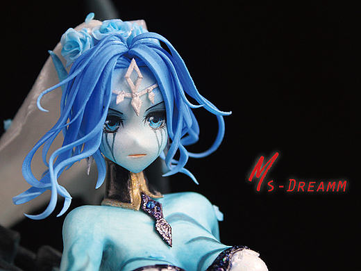 MsDreamm 「鬼魂新娘莫甘娜」堕落天使莫甘娜手办英雄联盟模型