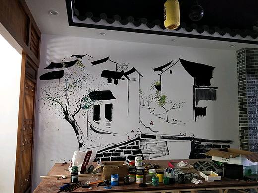 墙绘~