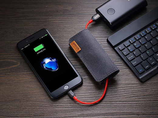 Anker数据线实拍图