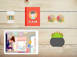 扁平化練習(xí)