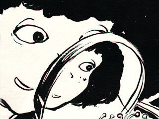 原创漫画《一天》（个人主页-ZNjEwMDU5Mg==） - 新锐潮流插画 - 站酷设计师王拉拉la原创素材 - 站酷ZCOOL