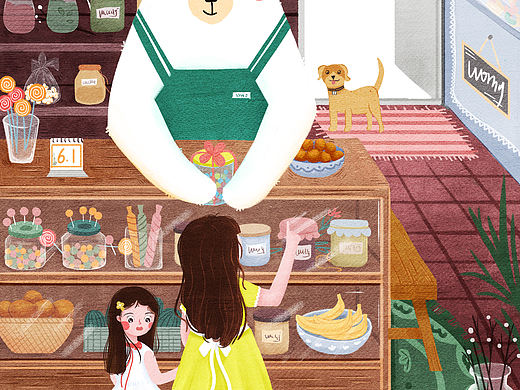 小卖铺（个人主页-ZNTQ4OTAwMDg=） - 商业插画 - 站酷设计师常常没有名字原创素材 - 站酷ZCOOL