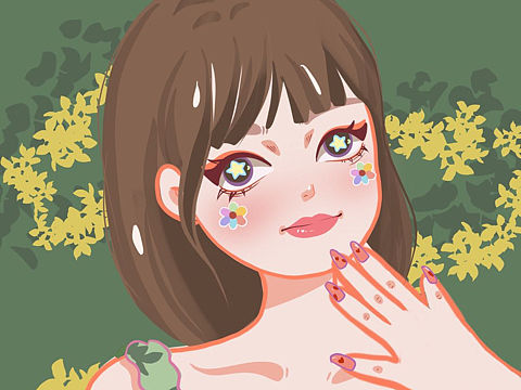 插画头像 约稿