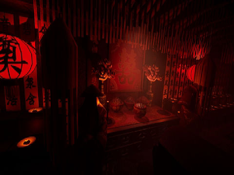 在UE4中制作3D中式恐怖场景-冥婚