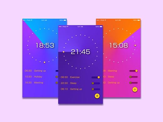 clock（个人主页-ZMTg5MTA5NjQ=） - 主题/皮肤 - 站酷设计师瀟瀟請靜原创素材 - 站酷ZCOOL