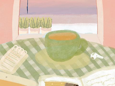 拥有一扇窗户，面朝大海。