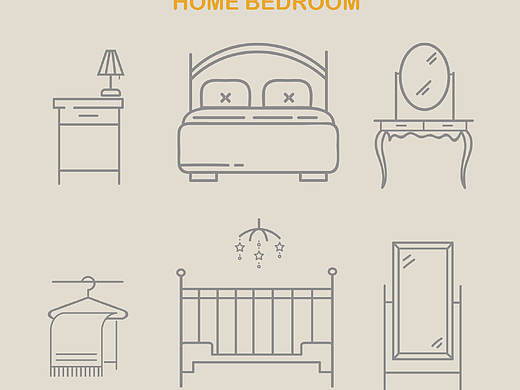 线形静物之家居