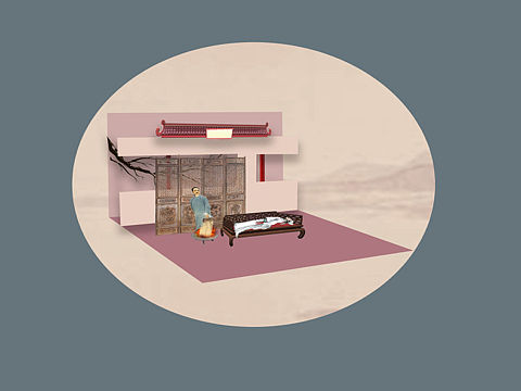 简约风舞台设计