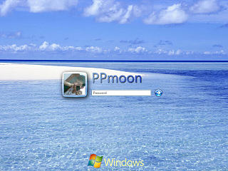 windows登录界面设计