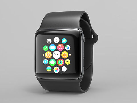 C4D iwatch 建模渲染