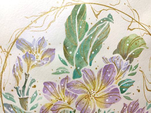 花花草草（4）（个人主页-ZNTYwMzY0NzY=） - 创作习作 - 站酷设计师ZHZH吱吱原创素材 - 站酷ZCOOL