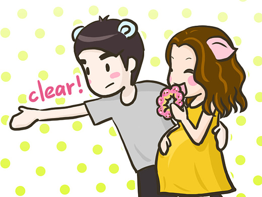 《怀孕那些事儿》系列漫画1-21