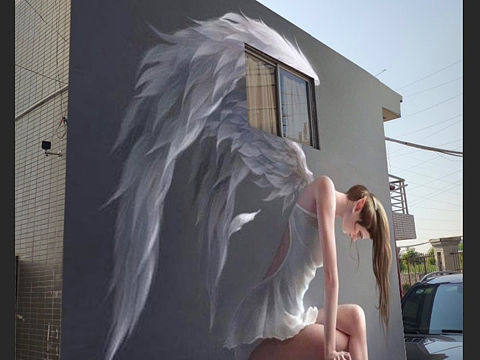 墙绘创意设计作品