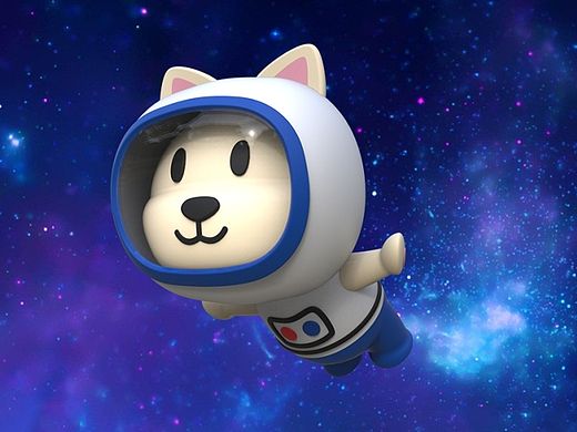 【Space dog】太空汪星人吉祥物