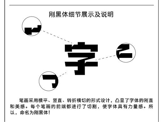 刚黑体详情图