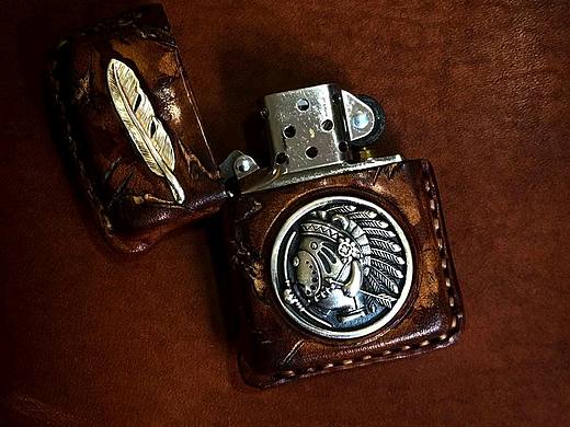 吾熊&麦小坤皮艺工作室🔥战损印第安小熊