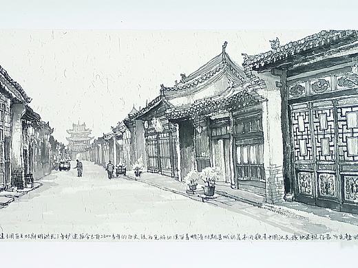 山西水墨画之一
