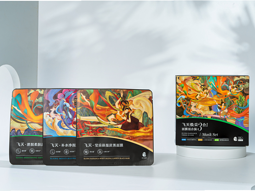 三合一面膜组合装丨创意拍摄