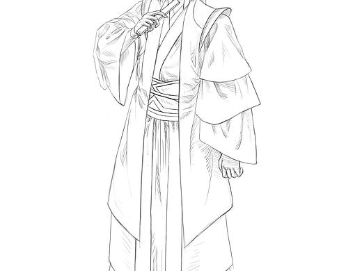 原创人物古装龙人