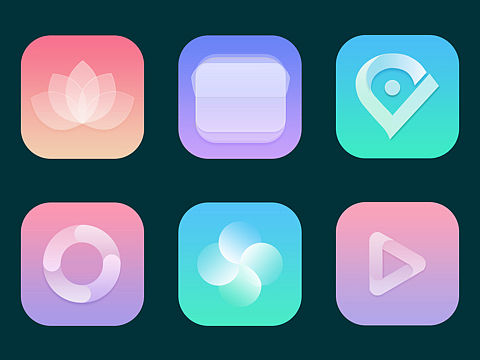 小清新图标（个人主页-ZMjMxMzYwMDQ=） - APP界面 - 站酷设计师韹吅原创素材 - 站酷ZCOOL