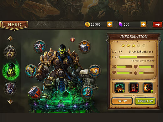 欧美风界面练习