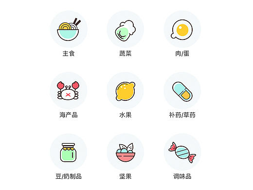 图标 食物