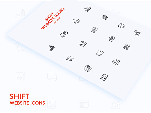 Shift Website Icon