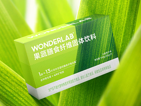 WonderLab 果蔬膳食纤维粉｜食品摄影