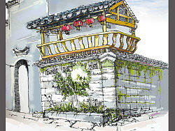 徽州寫生（個(gè)人主頁(yè)-ZMjQ2ODA0NA==） - 創(chuàng)作習(xí)作 - 站酷設(shè)計(jì)師GGGMMM原創(chuàng)素材 - 站酷ZCOOL