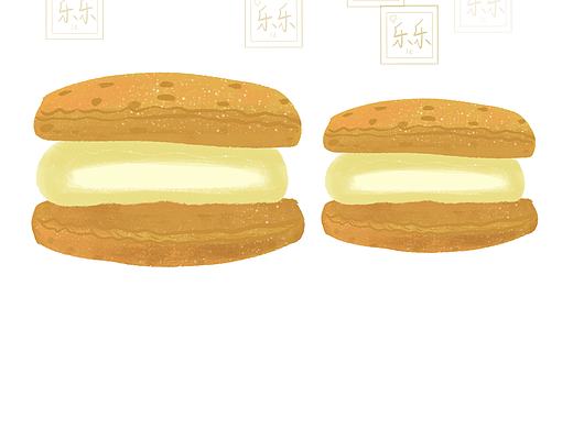 肌理风食物（个人主页-ZNTg1MDM0ODA=） - 商业插画 - 站酷设计师清情青青原创素材 - 站酷ZCOOL