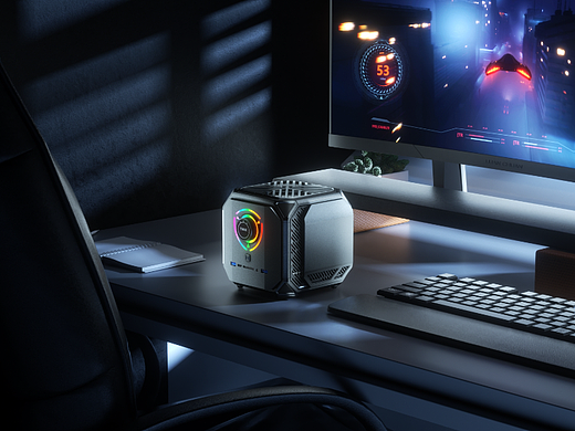 三维产品 动画视频 —— 迷你电脑 / mini PC 3C数码