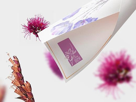花店 logo  VI设计