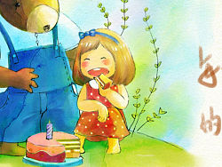 两年前画的儿插~