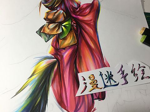 纯马克笔作品（个人主页-ZMzIwMTQxODA=） - 创作习作 - 站酷设计师漫迷手绘原创素材 - 站酷ZCOOL