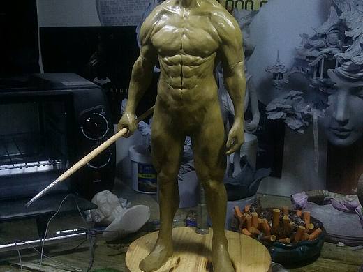 《阮氏三雄》小二翻制完成，小五繼續(xù)進行！上海shcc見面啦（個人主頁-ZMjM5ODMxMTY=） - 手辦/模玩 - 站酷設計師聖徒原創(chuàng)素材 - 站酷ZCOOL