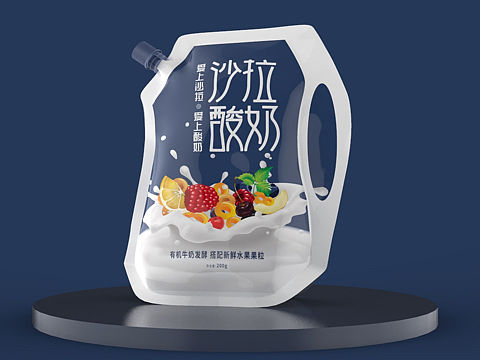 酸奶包裝（個人主頁-ZNDQyNjg0NjA=） - 包裝 - 站酷設(shè)計(jì)師無極設(shè)計(jì)原創(chuàng)素材 - 站酷ZCOOL