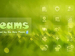 GO短信《Dreams》主题（个人主页-ZMTYwMzgwOA==） - 主题/皮肤 - 站酷设计师saytwo原创素材 - 站酷ZCOOL