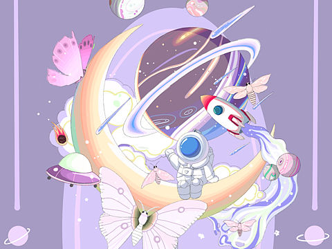 仙女棒（個人主頁-ZNjEzNTU4NzY=） - 商業(yè)插畫 - 站酷設計師derder羊原創(chuàng)素材 - 站酷ZCOOL