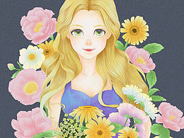 练习画【花花少女系列】