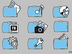 icon蓝色系图标&灰色系 自己没事做着玩（个人主页-ZMzEzNjg4） - 图标 - 站酷设计师冰慧儿原创素材 - 站酷ZCOOL