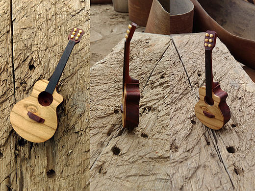 吉他模型制作过程