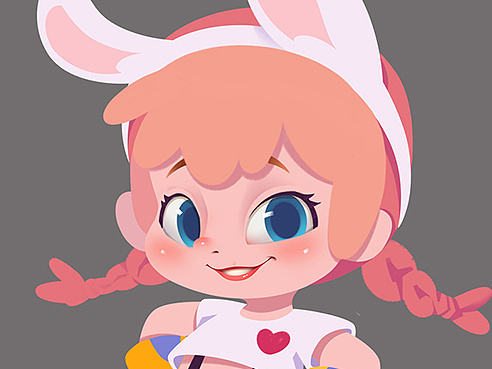 扁平小角色  卡通 角色