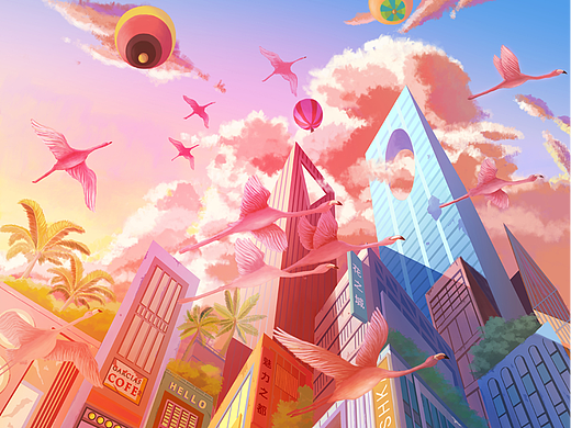 《城市入侵》三点透视